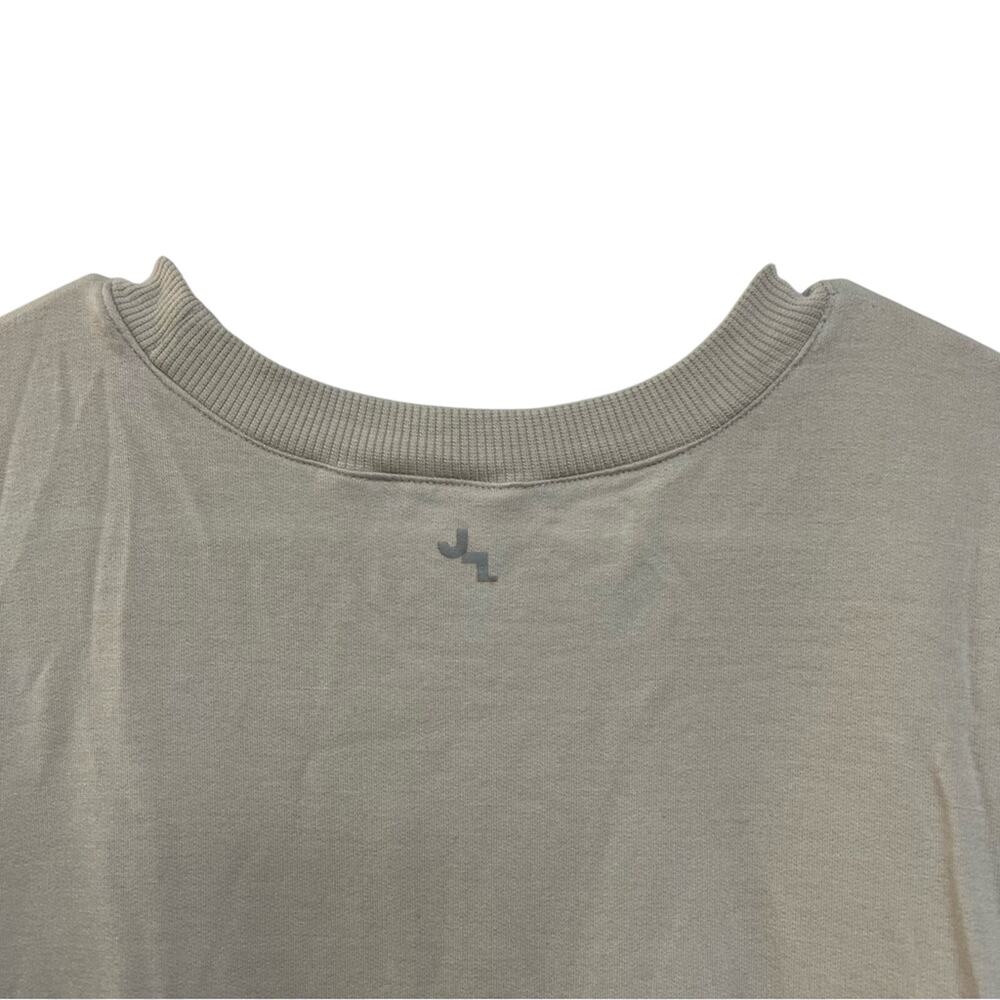 JoyLab Pullover Sweatshirt Zipper Crewneck Bone White Loungewear Athletic XL - Picture 3 of 6